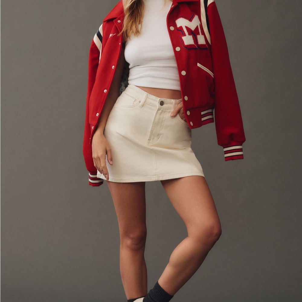 Reformation Lydia high rise mini skirt